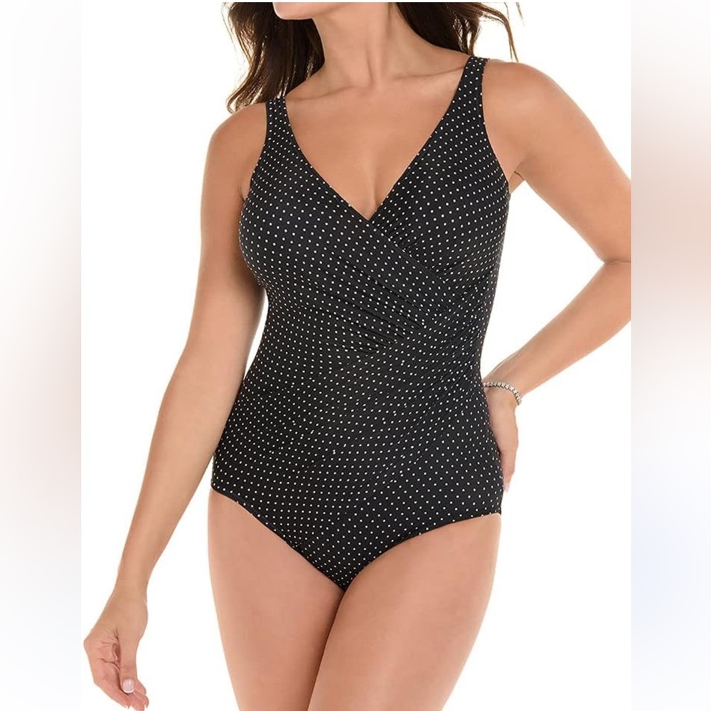 Miraclesuit Oceanus Pin Point One-Piece Swimsuit